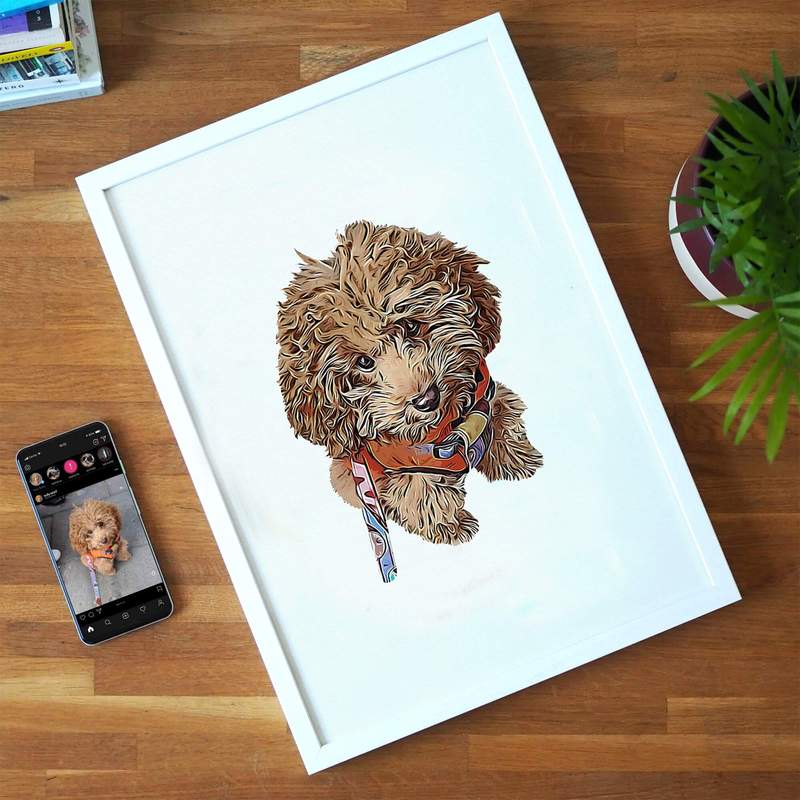 Customizable Pet Print - Text (4576107364409)